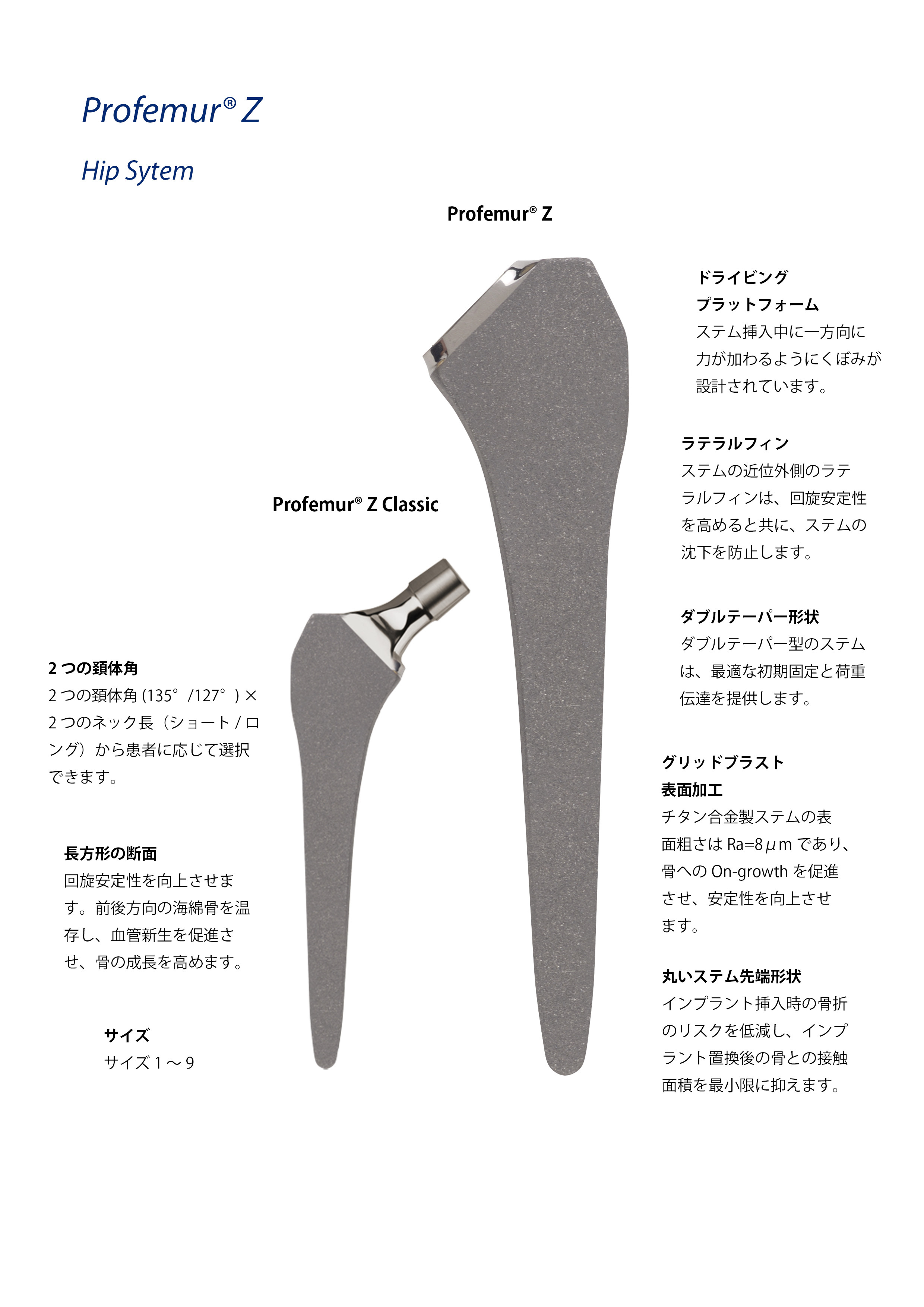 Microport | Profemur® Z